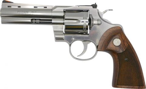 Colt Manufacturing Python .357 Magnum 4.25" Barrel 6-Shot Stainless Steel Revolver
