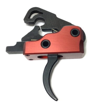 Davidson Defense Ultra Match Skeletonized Deluxe 3.0 lb Drop In Trigger System - Crimson Red (With Skeletonized Speed Hammer) - Image 1