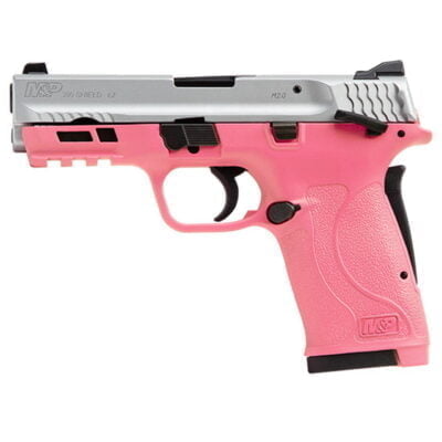 Smith & Wesson M&P Shield EZ .380 ACP, 3.6" Barrel, Prison Pink, Silver Slide, 8rd - Image 1