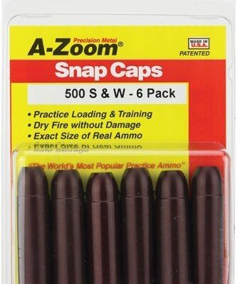 A-Zoom Snap Caps .500SW Magnum 6 Pack - Image 1