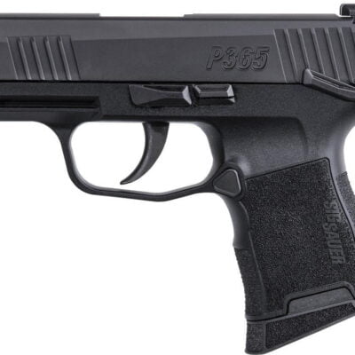 SIG Sauer P365 Micro-Compact 9mm Luger Semi Auto Pistol 3.1" Barrel 10 Rounds X-Ray3 Sights Manual Safety Polymer Frame Matte Black Finish - Image 1