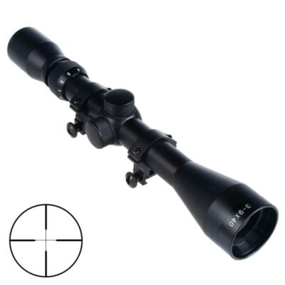 Original Equipment Brands 3x9x40 Scope with Weaver Style Rings and Covers - Image 1