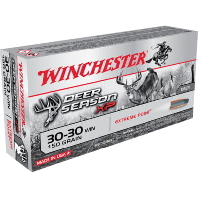 Winchester Deer Season XP .30-30 Win Ammunition 20 Rounds 150 Grain Polymer Tip 2390 fps