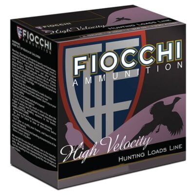 Fiocchi High Velocity 20 Gauge Ammunition 25 Rounds 2-3/4" #7.5 Shot 1oz Lead 1220fps - Image 1