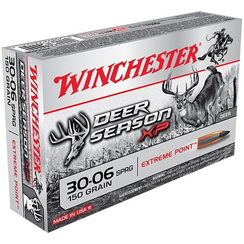 Winchester Deer Season XP .30-06 Spring Ammunition 20 Rounds 150 Grain ...