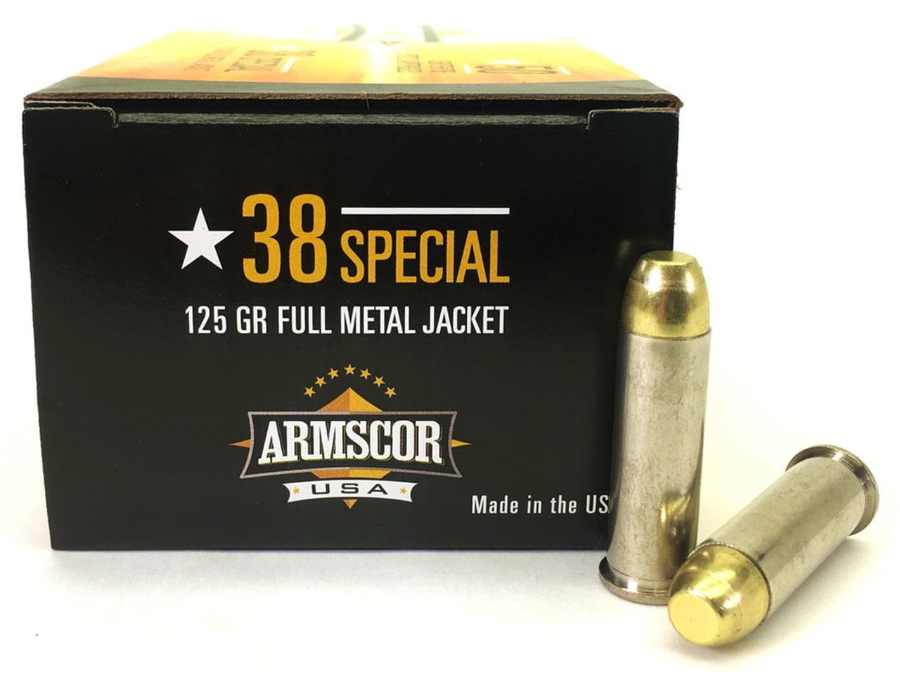 Armscor 38 Special 125gr FMJ Ammo - 50 Rounds