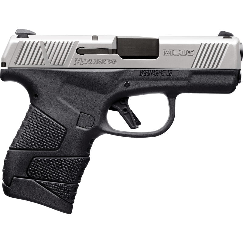 Mossberg MC1sc 9mm Luger Subcompact Semi Auto Pistol 3 4 Barrel 7 Rounds 3 Dot Sights Two Tone