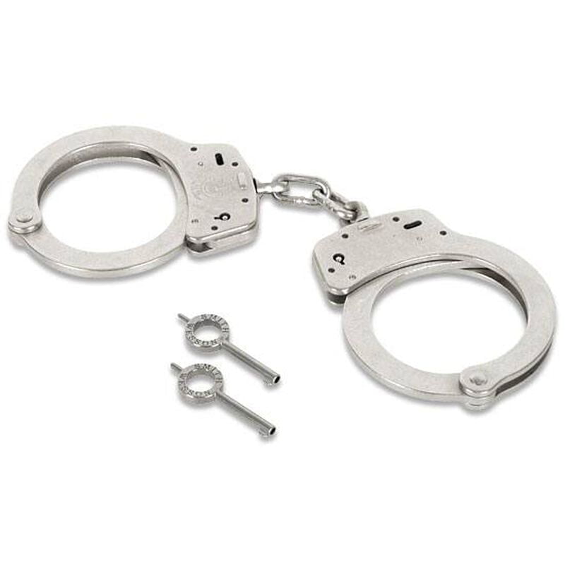 Smith & Wesson Model 100 Handcuffs, Steel/Nickel