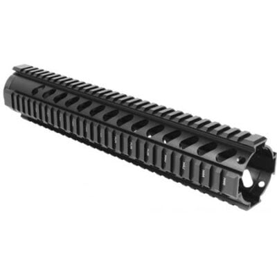 Aim Sports AR-15 Free Float Quad Rail 12" Aluminum Black MT062 - Image 1