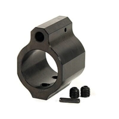 Odin Works AR-15 Low Profile Gas Block Steel Black - Image 1