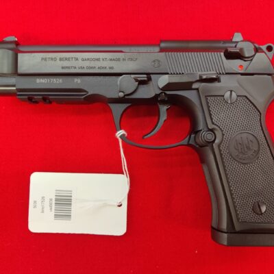 Beretta 92A1 w/Threaded Barrel (3) 17rd Mags Semi-Auto w/Hard Case and Manual Less than 50 Rounds Shot - Image 1