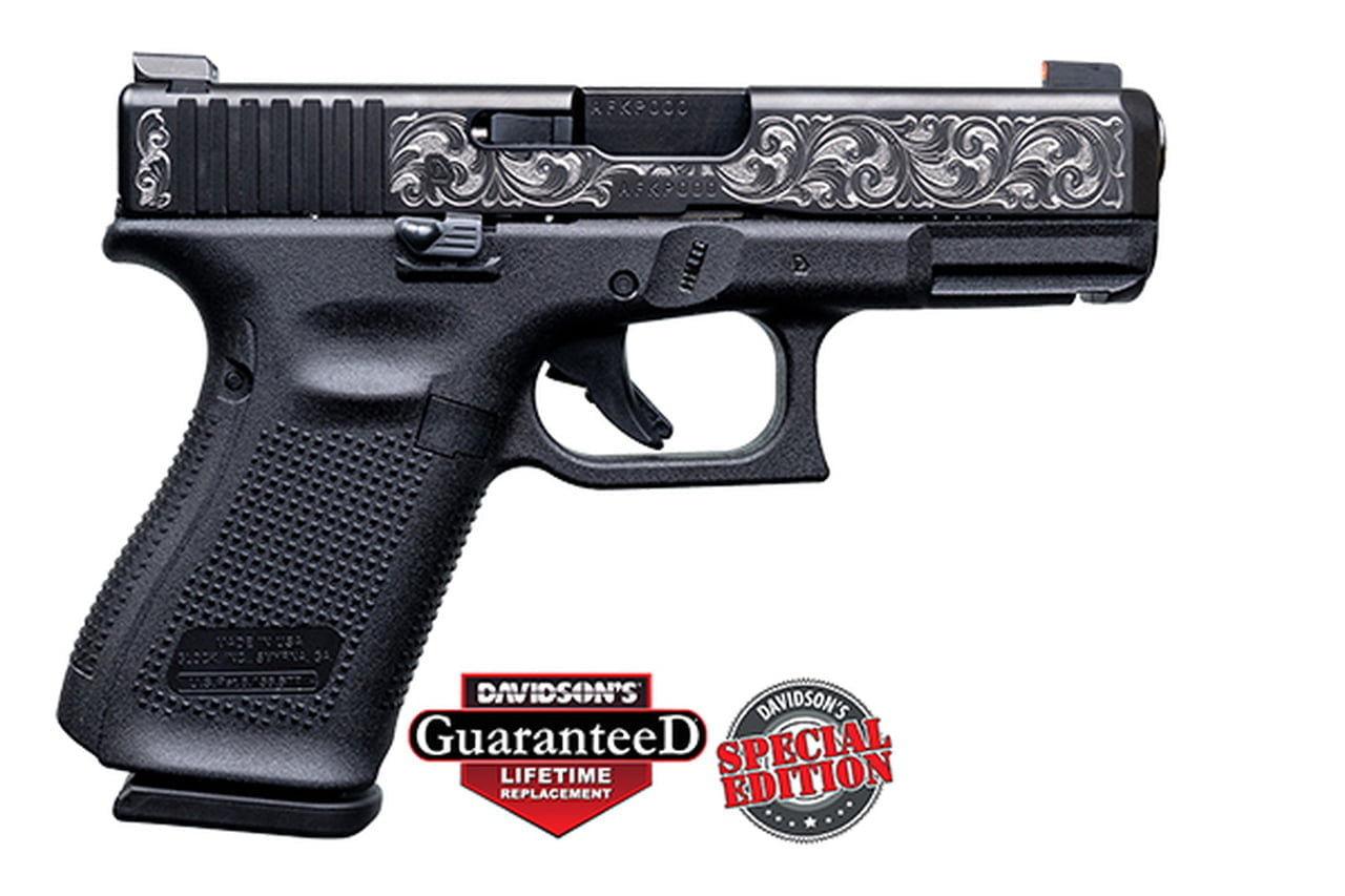 Glock G19M 9MM Engraved Slide w/Night Sights 15rd Semi-Auto - Click ...