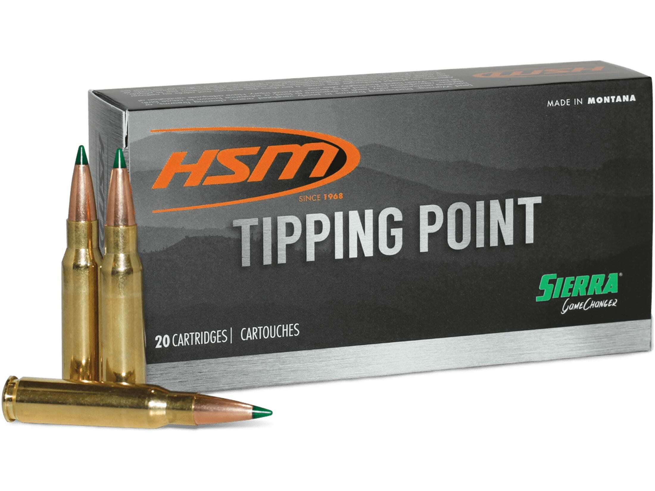 Hsm Tipping Point Ammunition 65 Creedmoor 140 Grain Polymer Tip Box Of 20 Click Click Boom 