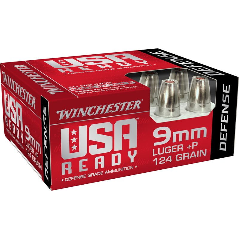 Winchester Defense 9mm +P 124gr JHP 1200 fps 20rd-img-0