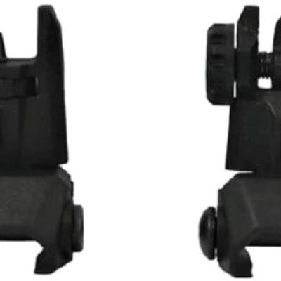 American Tactical ATI Flip Up Front and Rear Backup Sights Polymer ATISIGHTSETP - Image 1