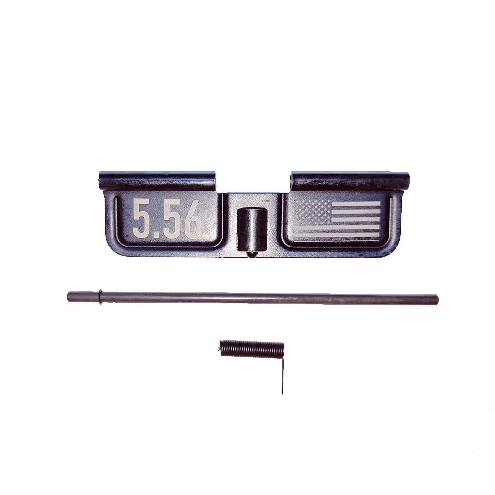 LBE Unlimited Metal AR15 Dust Cover Kit Laser Engraved 5.56 / American Flag ClickClickBoom