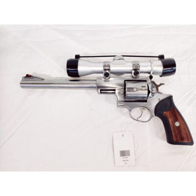 Ruger Super Redhawk 44 Magnum Stainless 9.5in. Barrel w/Scope and Hard Case