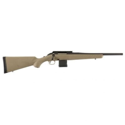 Ruger American Rifle Ranch .300 AAC Blackout 16" Barrel Adjustable Trigger Flat Dark Earth 10rd Mag - Image 1