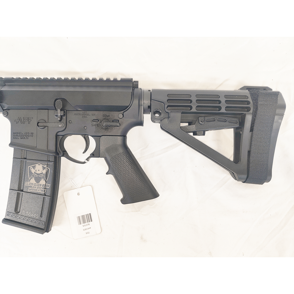 Apf Ar 15 Pistol 5 56nato 223rem Semi Auto W Bca Upper 7 5in Barrel 1