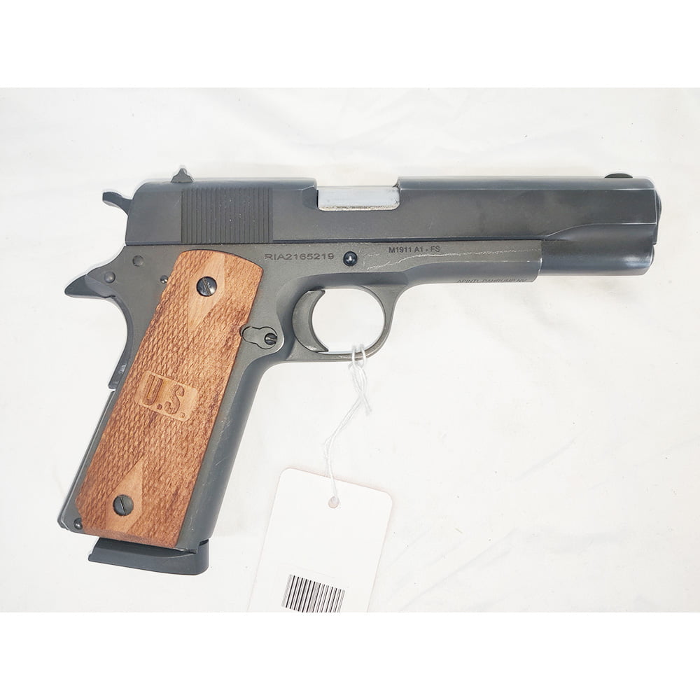 Rock Island 1911 GI Standard FS 45ACP 5" Barrel 8rd W/2 Grip Sets ...