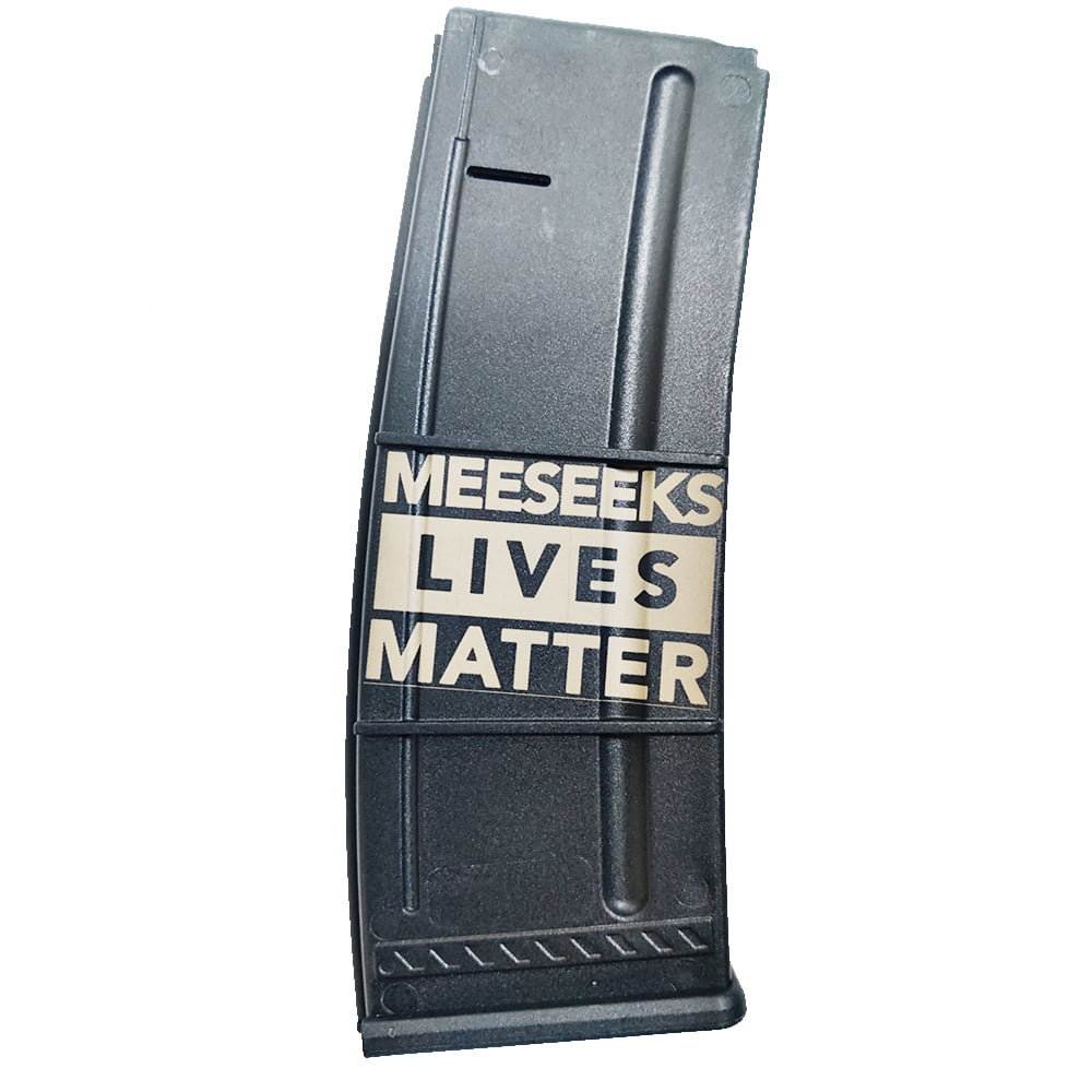 AR-15 30rd Magazine Meeseeks Lives Matter