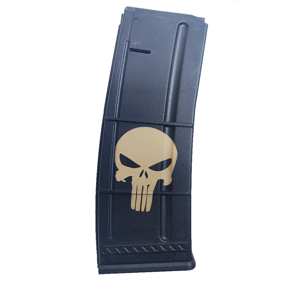 AR-15 30rd Magazine Punisher Skull