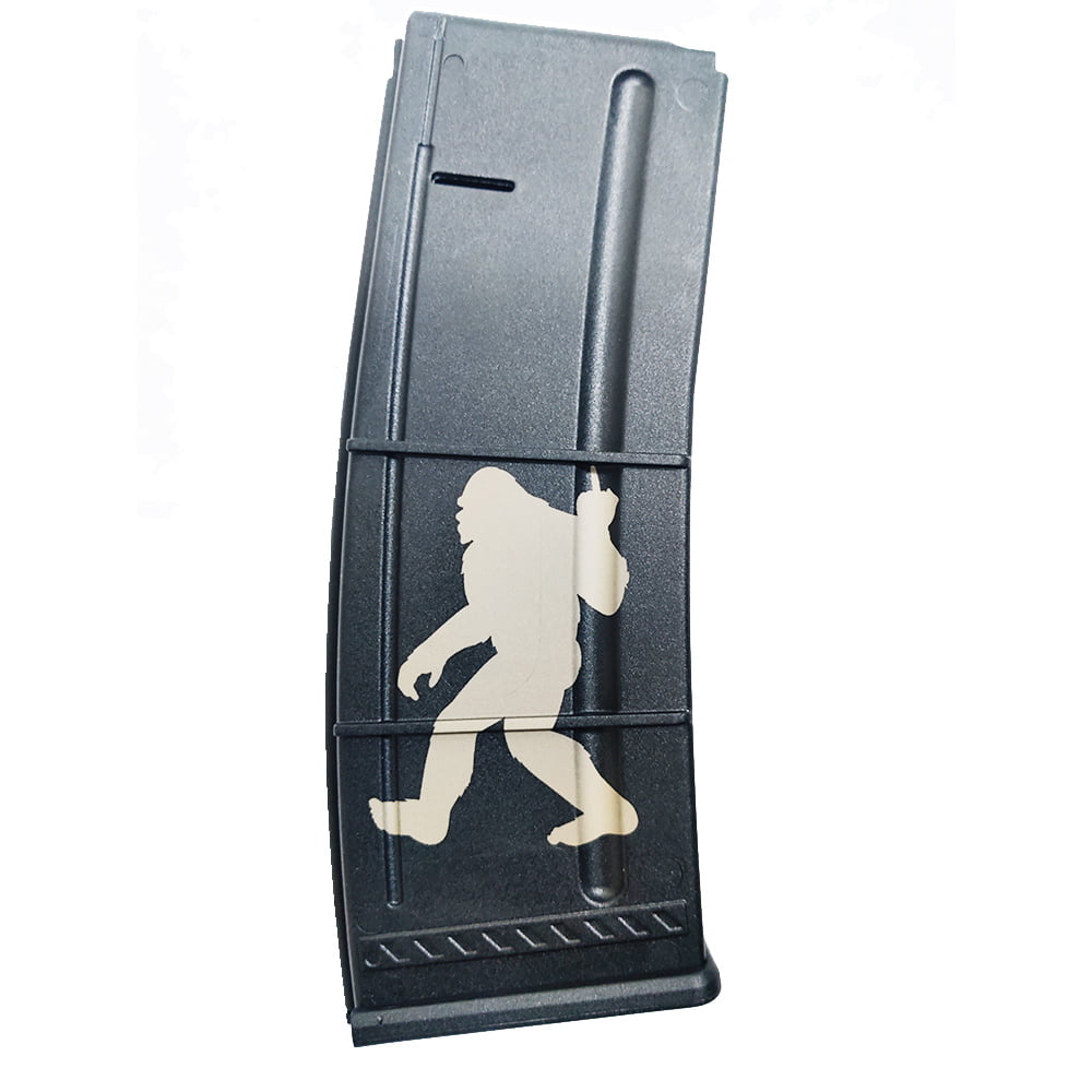 AR-15 30rd Magazine Sasquatch Middle Finger