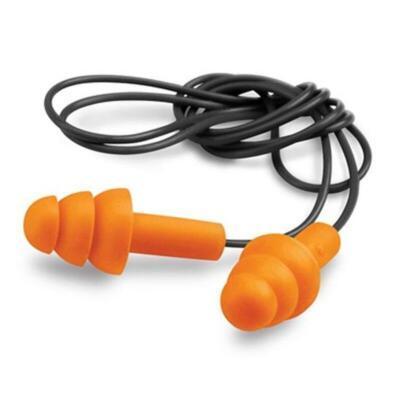 Walker Game Ear Corded Ear Plugs NRR 25dB Rated Plastic Carry Case Orange GWP-EPCORD-2PK - Image 1