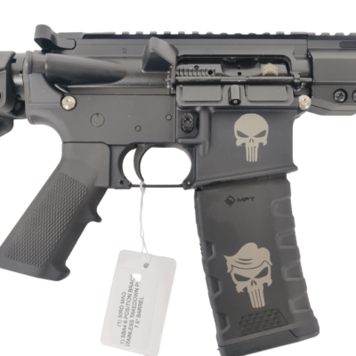 APF AR-15 Pistol 5.56/.223 7.5" Barrel SBA4 6 Position Stock, 30rd Magazine, Stainless Takedown Pins, Zipped Soft Case - Image 4