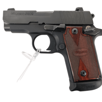 Sig Sauer P238 Rosewood .380 ACP Semi-Auto Pistol w/2 Extended Magazines, Original Sig Hard Case, RARE Discontinued Model - Image 1