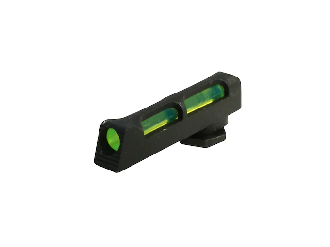 HIVIZ Front Sight Gen 3 Glock Fiber Optic 3 Interchangeable Lite Pipes-img-0