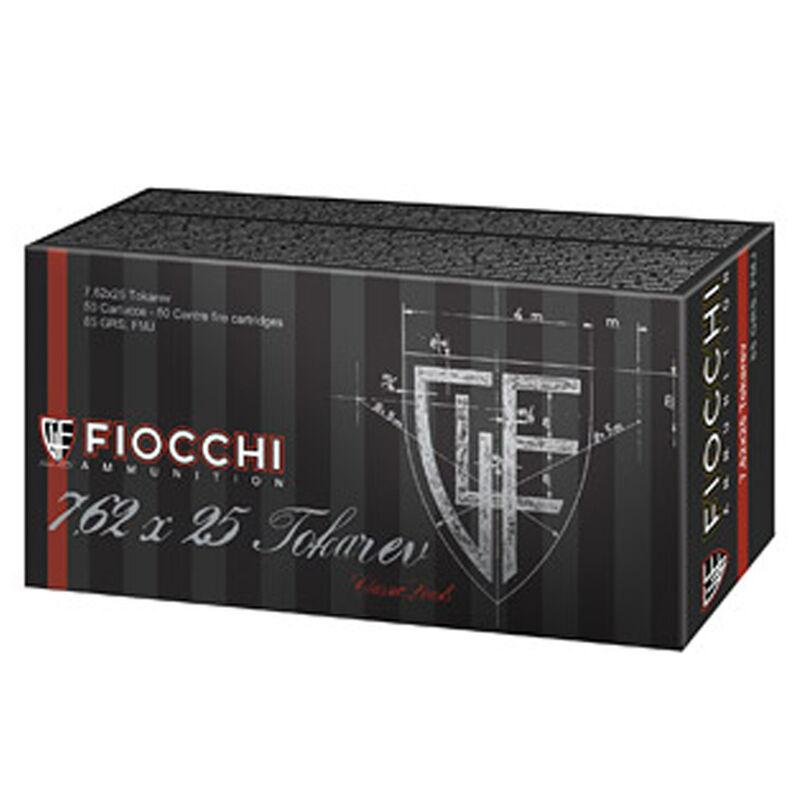 Fiocchi Classic Loads 7.62x25mm Tokarev 85gr FMJ 50rds-img-0