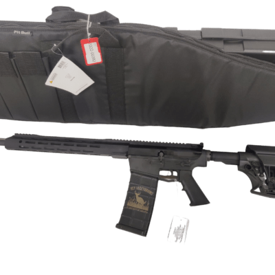 APF AR-10 w/BCA Upper 243 WIN 20" w/LUTH AR MBA4 Stock, 30rd Mag, Zipped Soft Case - Image 5