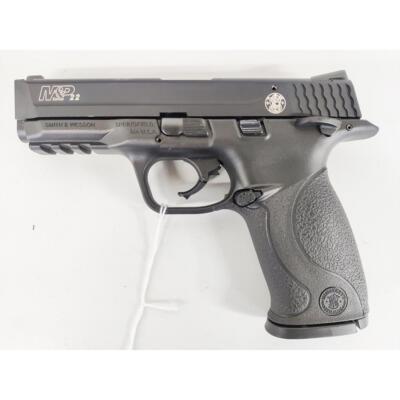 Used Smith & Wesson M&P22 .22LR Semi-Auto Pistol 1st Gen Full Size w/2 Magazines, Soft Case - Image 1