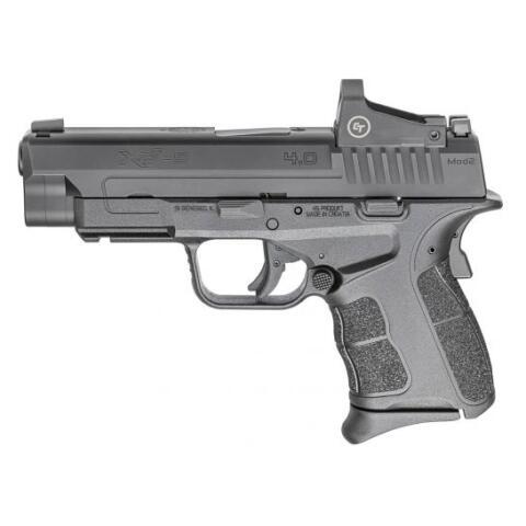 Springfield Xd S Mod Osp Mm Pistol With Crimson Trace In Barrel