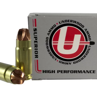 Underwood Xtreme Defender Ammunition 9x25mm Dillon 90 Grain Lehigh Xtreme Defense Lead-Free Box of 20 - Image 1