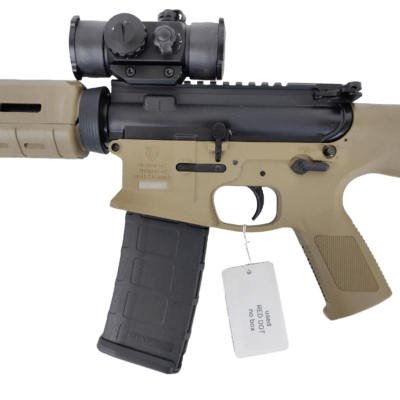 Used KE Arms AR-15 KP-15 FDE Semi-Auto Rifle 5.56NATO w/30rd Mag, TruGlo Red Dot - Image 8