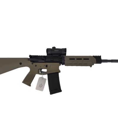 Used KE Arms AR-15 KP-15 FDE Semi-Auto Rifle 5.56NATO w/30rd Mag, TruGlo Red Dot - Image 4