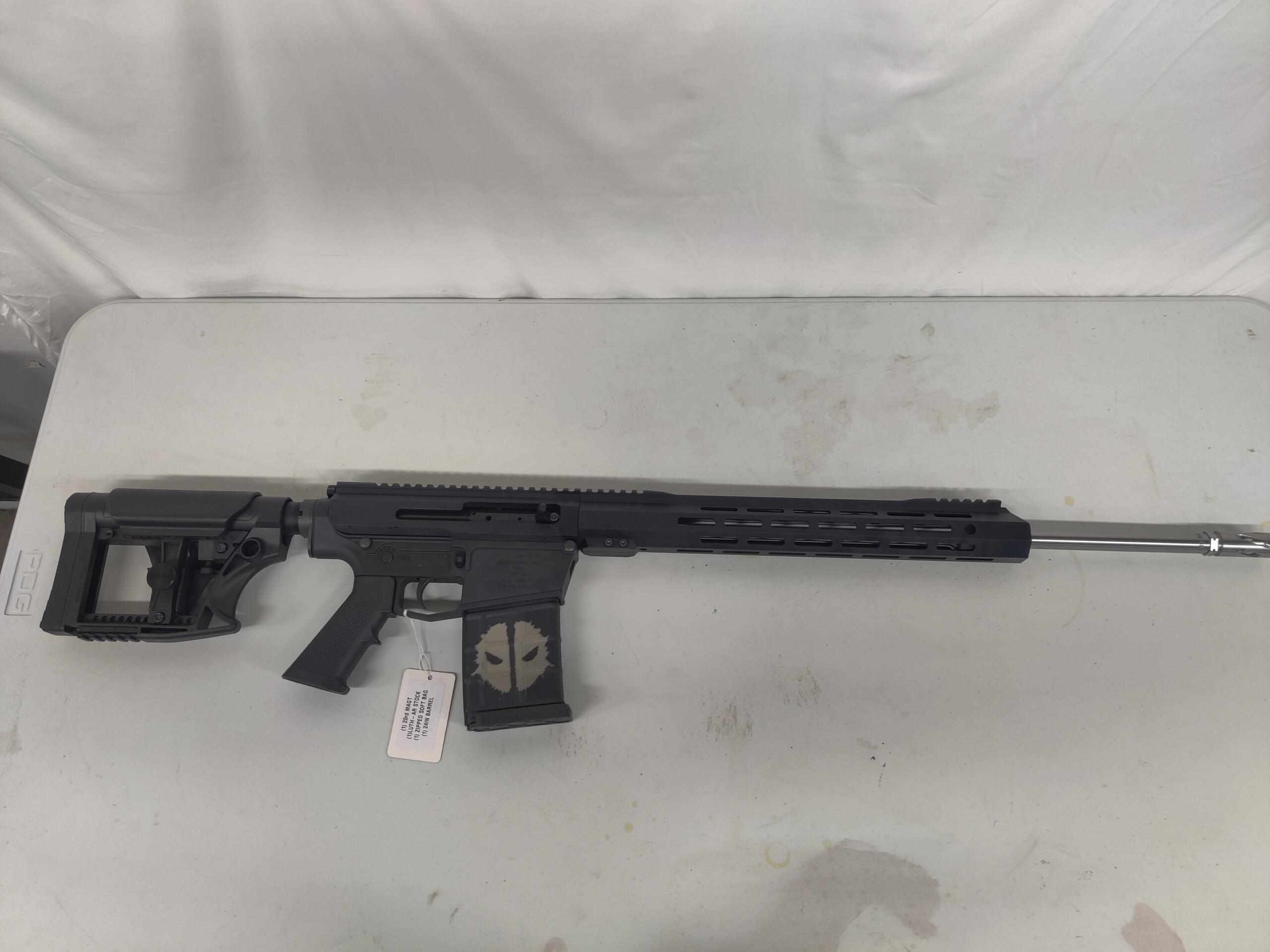 APF/BCA AR-10 .243 WIN Semi-Auto Rifle 24in Barrel w/20rd Mag, LUTH-AR ...