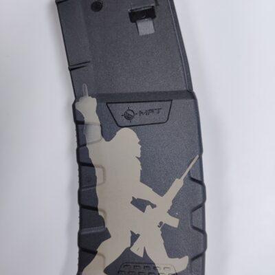 Mission First AR-15 30rd Magazine 5.56NATO Big Foot Middle Finger - Image 2