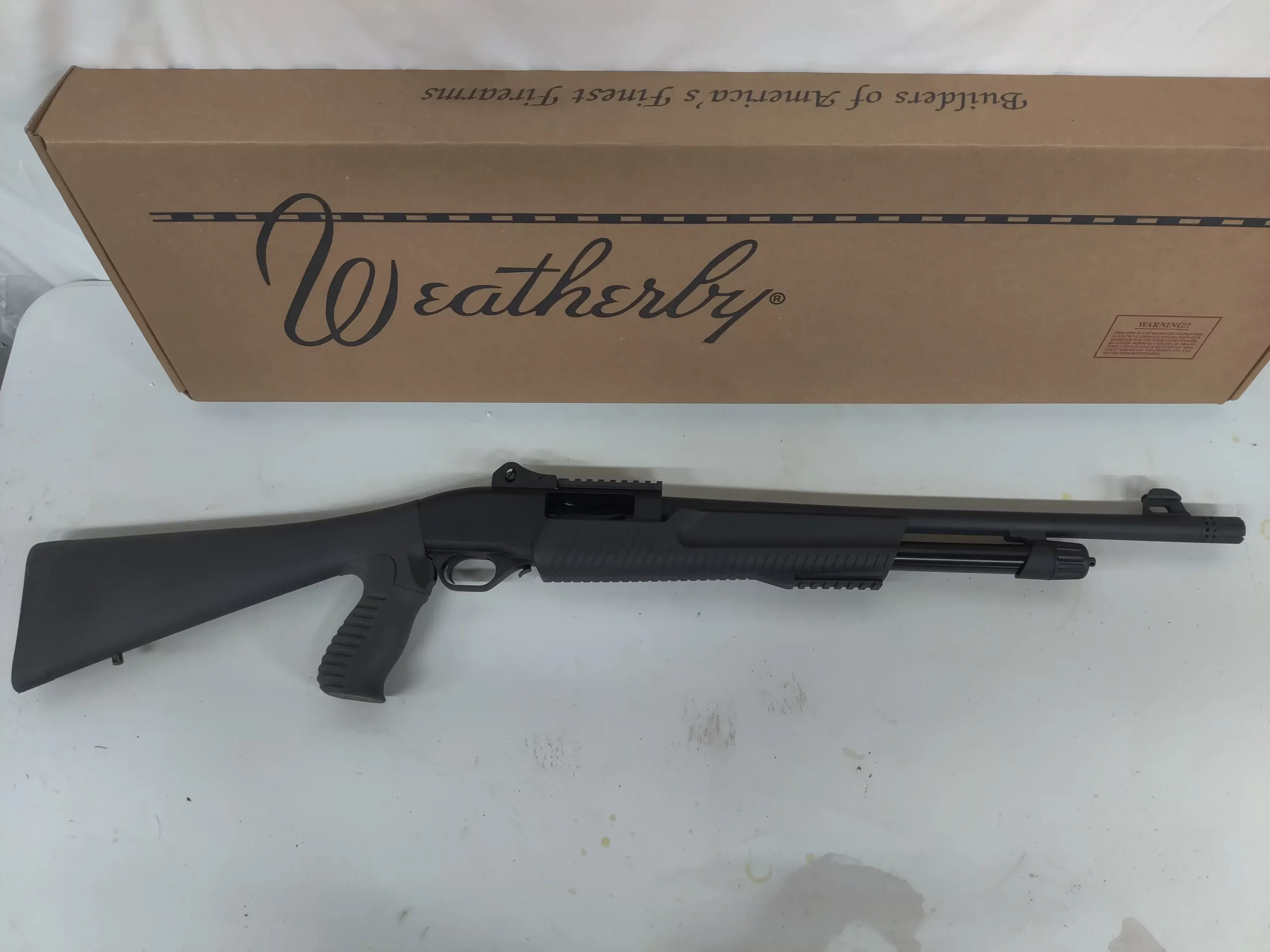 Weatherby PA-459 TR Security Pump Shotgun 12 Gauge 19in Barrel w ...