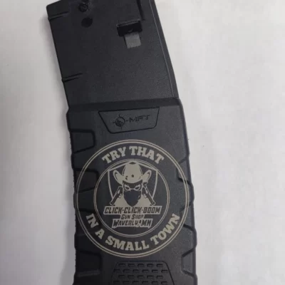 Mission First Tactical AR-15 30rd Magazine Try That in a Small Town - Image 2