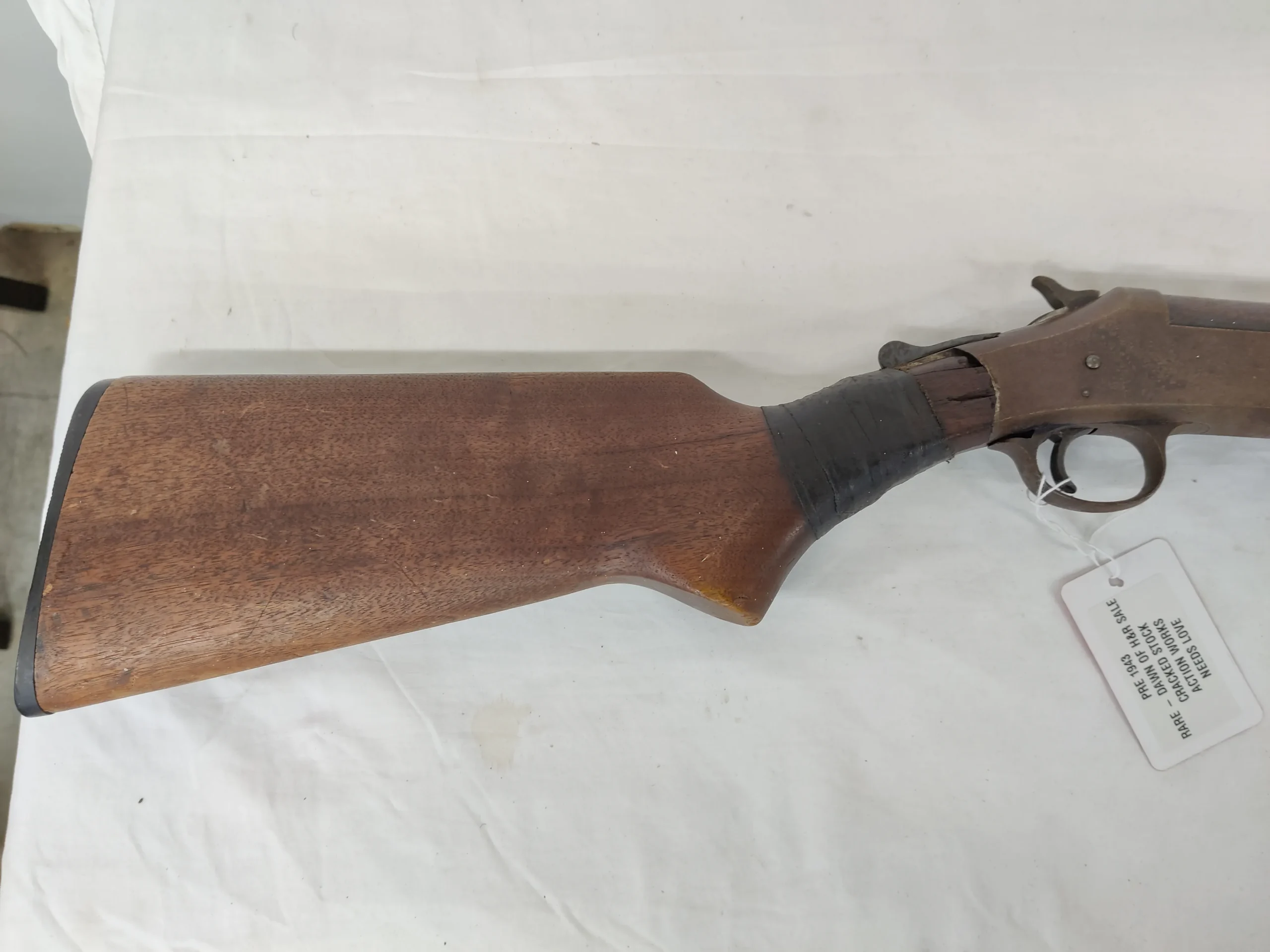 Used Harrington & Richardson Bay State 16 Gauge Single Shot Shotgun-img-4