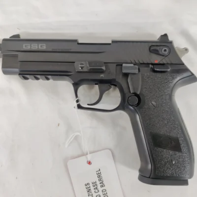 Used GSG Firefly .22LR Semi-Auto Pistol w/Threaded Barrel 10rd w/2 Mags, Hard Case - Image 2