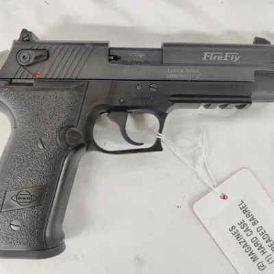 Used GSG Firefly .22LR Semi-Auto Pistol w/Threaded Barrel 10rd w/2 Mags, Hard Case - Image 5