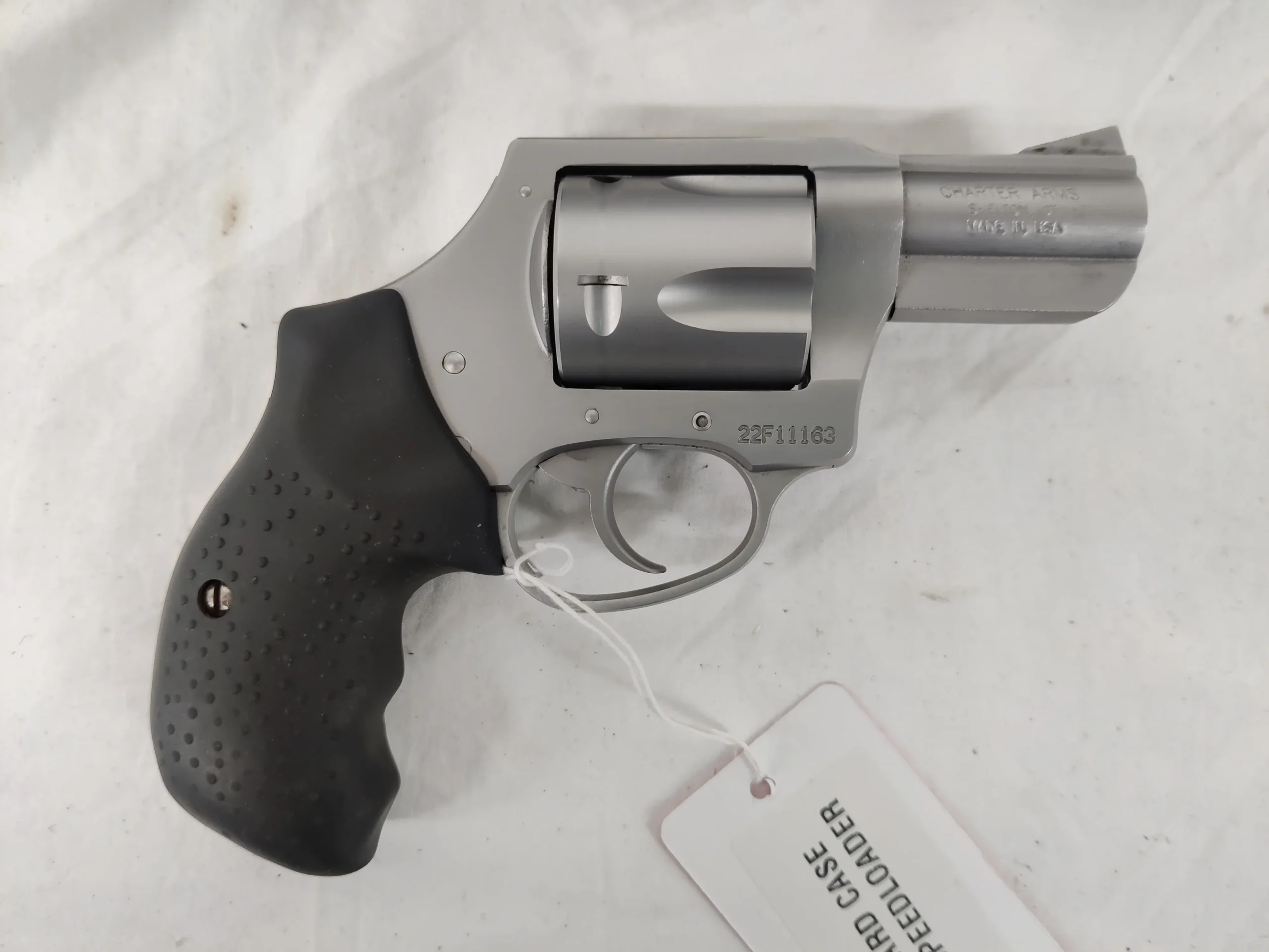 Used Charter Arms Mag Pug .357 Magnum Hammerless Stainless w/Rubber ...