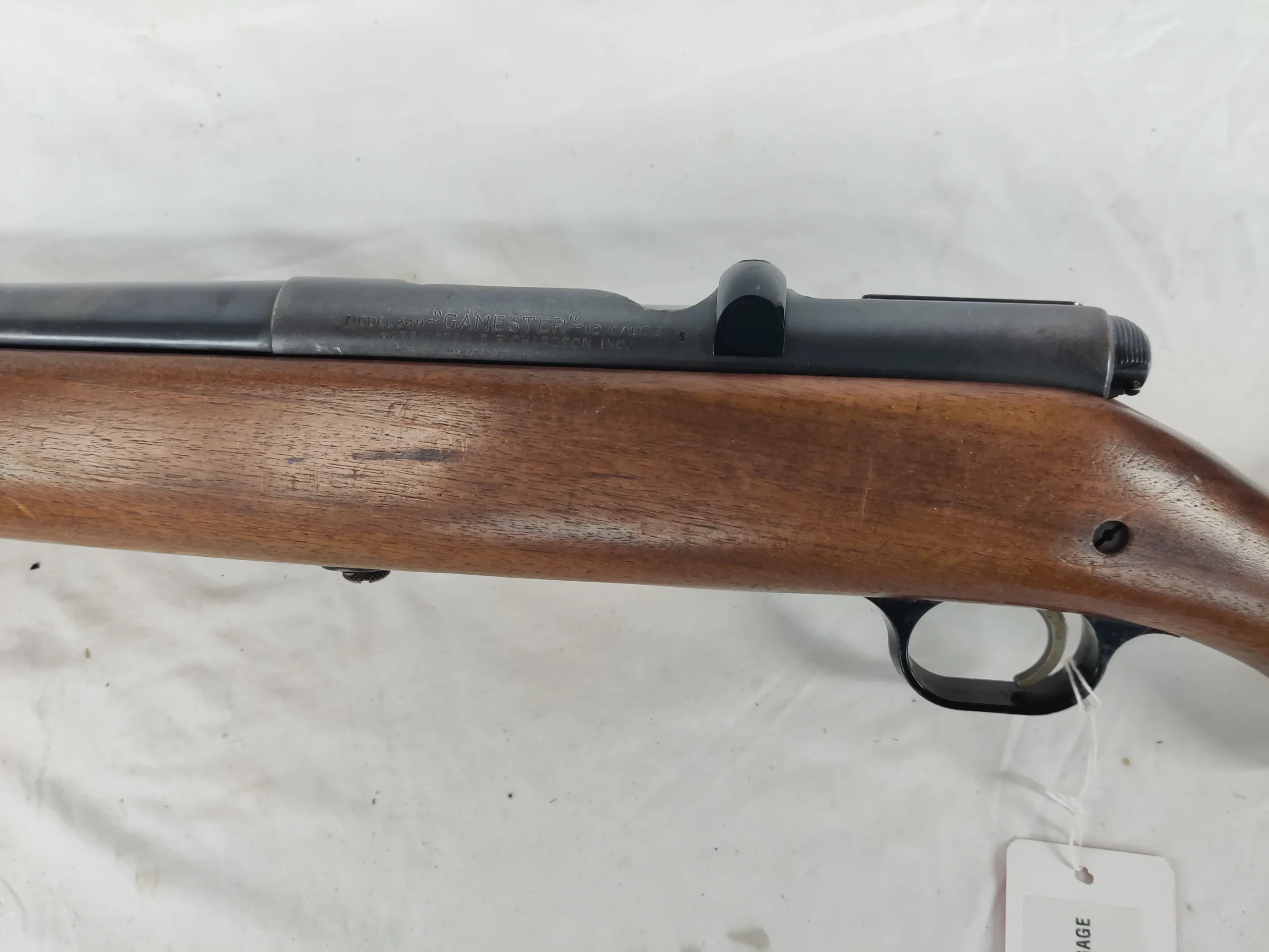 Harrington & Richardson 349 Gamester 12 Gauge Single Shot Shotgun-img-2