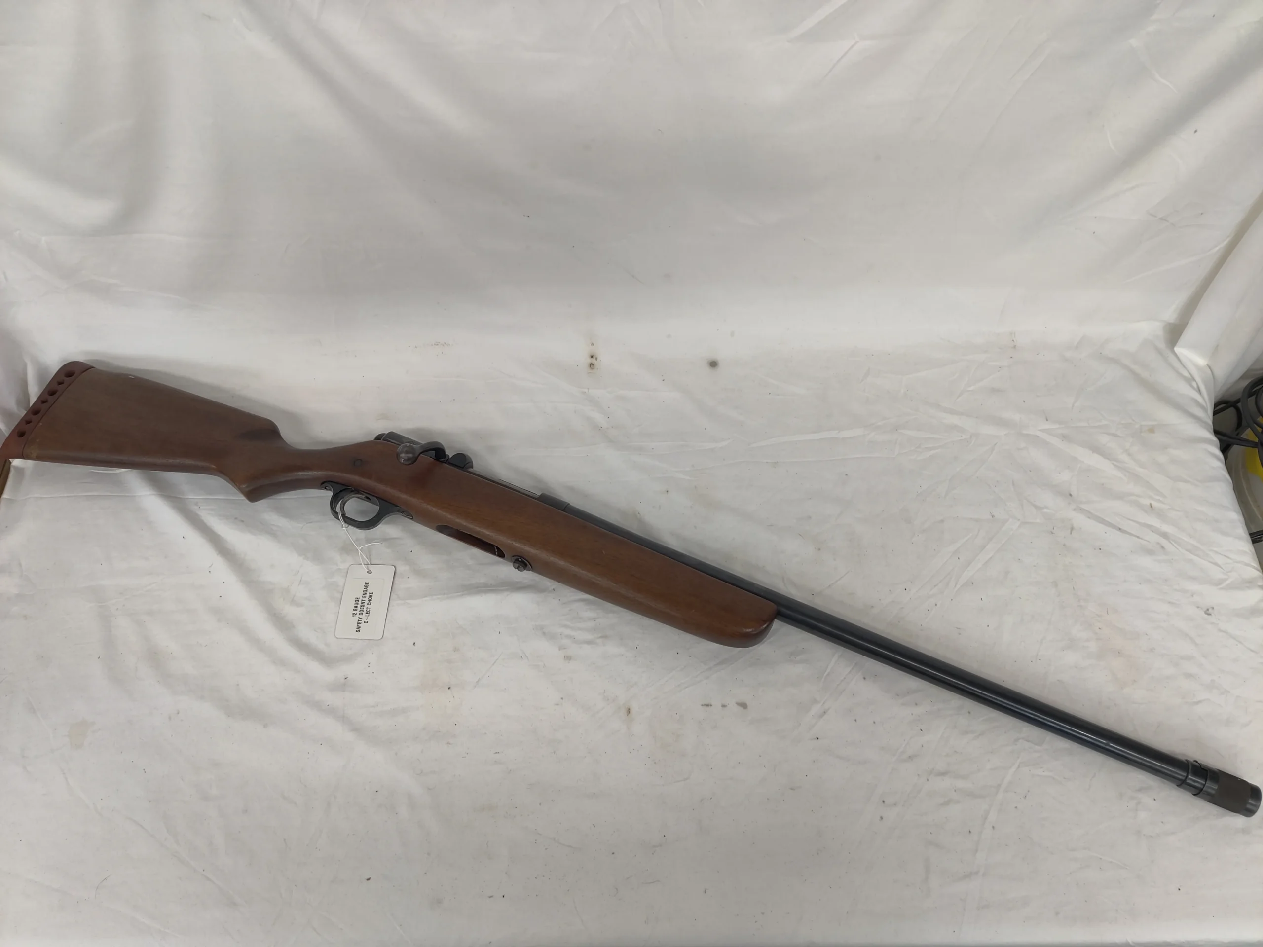 Harrington & Richardson 349 Gamester 12 Gauge Single Shot Shotgun-img-0