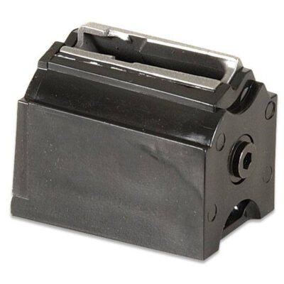 Ruger 77/17 and 77/22 WMR and American Rimfire Rotary Magazine .17 HMR/.22 WMR 9 Rounds Polymer Construction Matte Black - Image 1