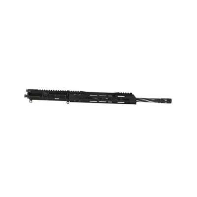 BC-15 | 7.62×39 Upper | 16″ 416R SS Black Nitride Bear Claw Fluted Black Nitride Heavy Barrel | 1:10 Twist| Carbine Length Gas System | 11.5″ MLOK | with BCG & Charging Handle